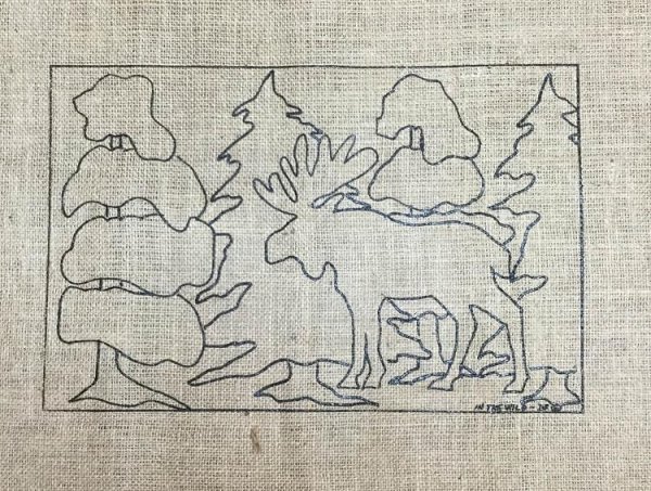 Эскиз гобелена рисунок