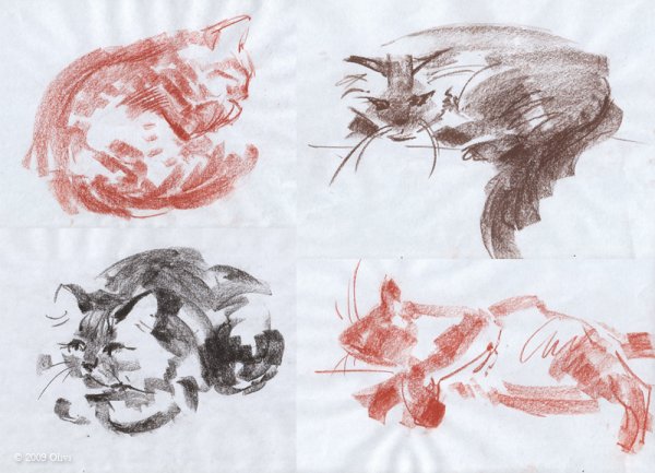 Зарисовки животных