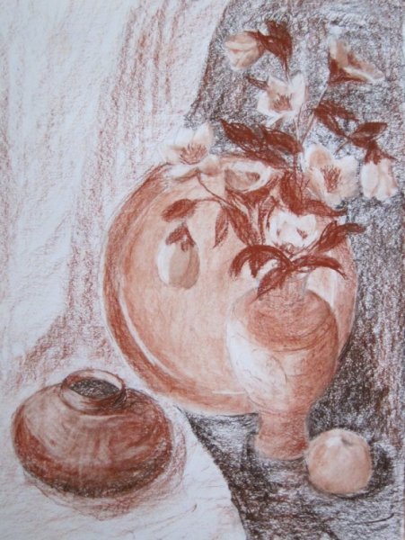 Светлана Кэмерон художник сангина