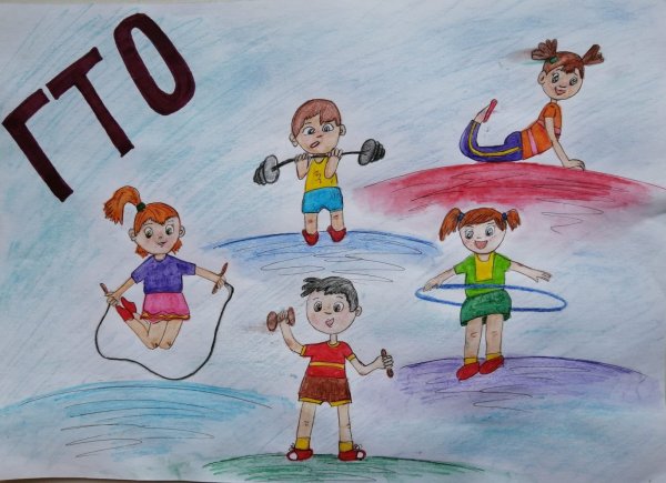 Рисунок на тему спорт