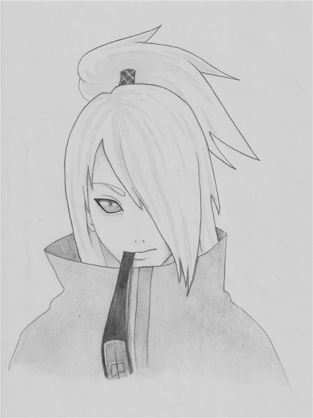 Аниме для срисовки карандашом