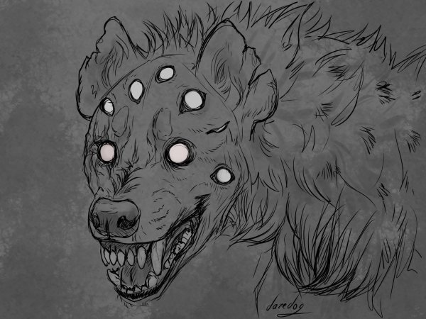 Гиена скетч