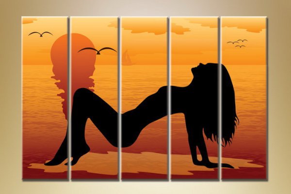 Триптих рисунок