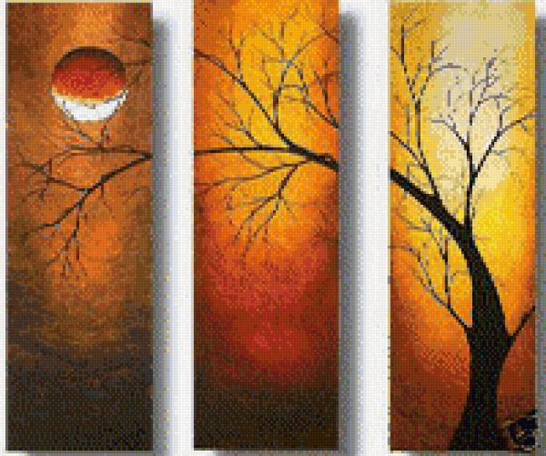 Триптих на тему осень