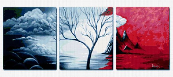 Диптих горы