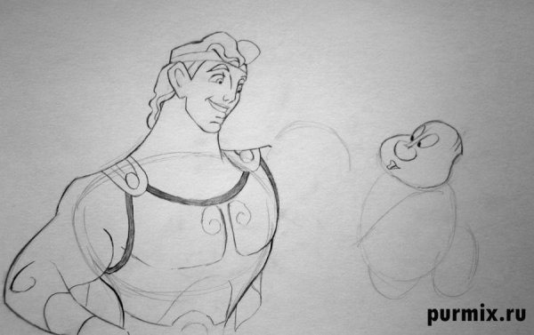 Геркулес карандашом