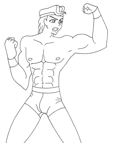Геракл рисунок легкий