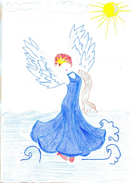 Иллюстрации к произведениям Пушкина Золотая рыбка