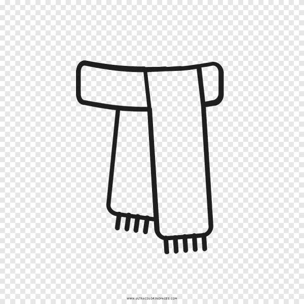 Шарф раскраска