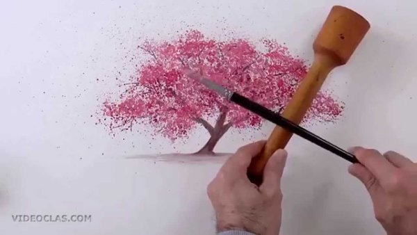 Способы рисования кистью