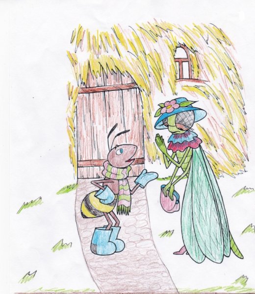 Стрекоза и муравей Иван Крылов Эзоп