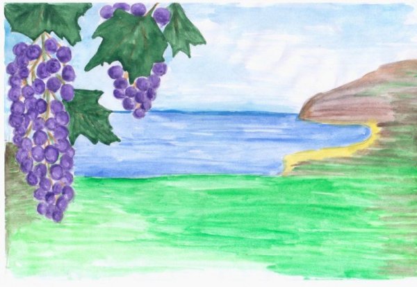 Рисование Крымская Весна