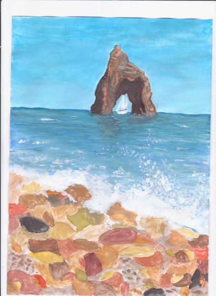 Рисунок на тему мой любимый Крым