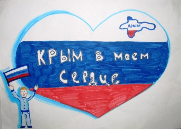 Рисунок на тему Крым