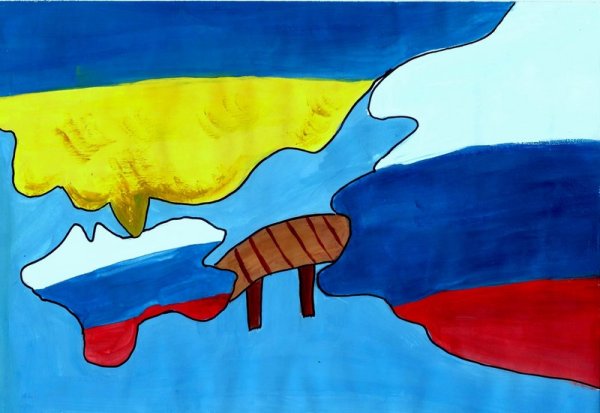 Крым рисунки детей