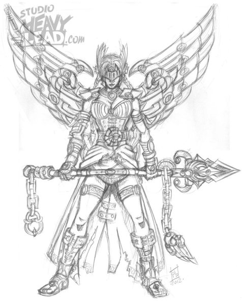 Мифология эскизы