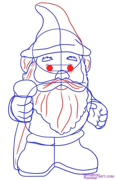 Рисование Гном