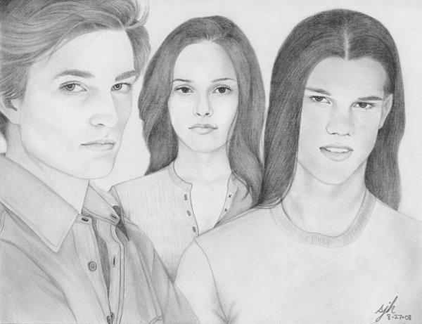 Срисовки Сумерки сага