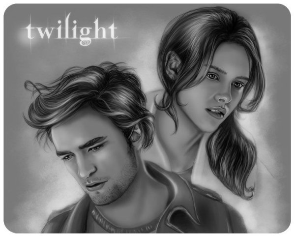 Рисунки Сумерки Белла и Джейкоб