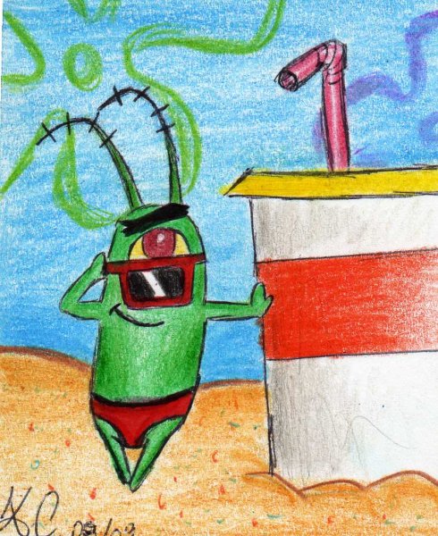 Планктон из губки Боба