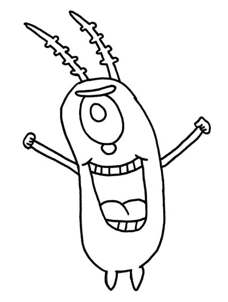 Планктон карандашом