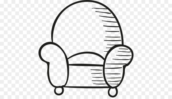 Кресло раскраска для детей