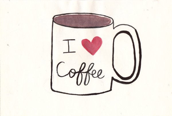 Кофе для срисовки легкие