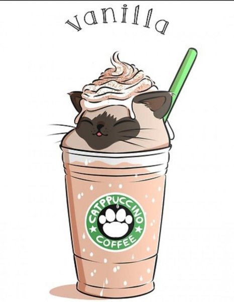 Стикеры кофе Старбакс