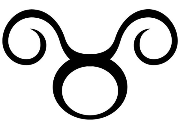 Телец символ