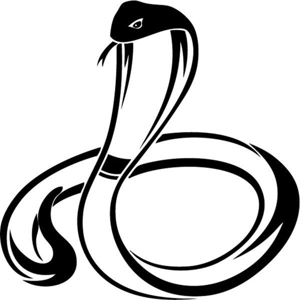 Раскраски со змеями