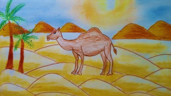 Пустырь рисунок