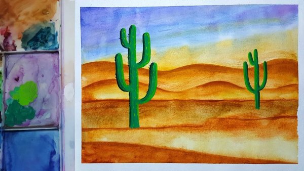 Пустыня легко