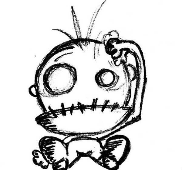 Маленькие страшные рисунки