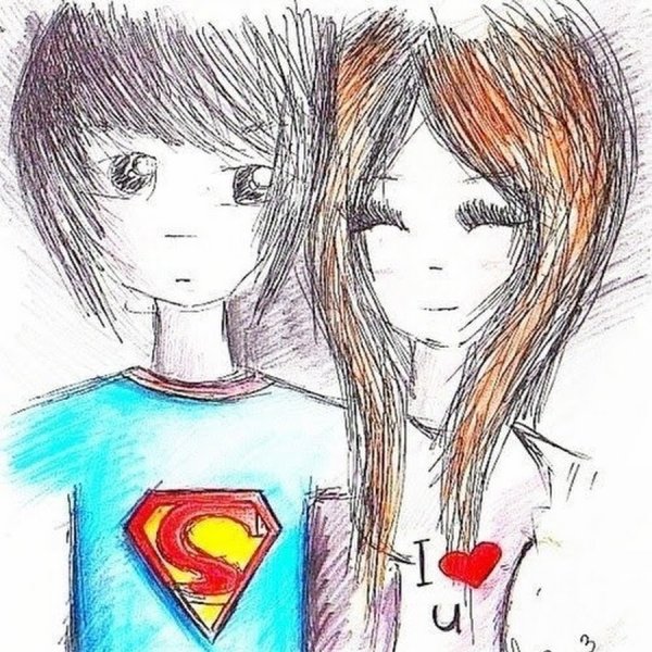 Рисунки для срисовки подростковые