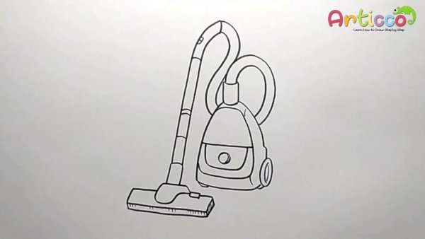 Рисование пылесос