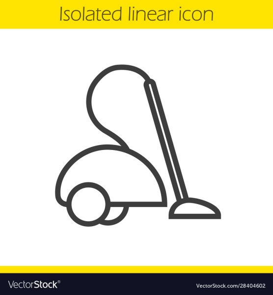 Контурное изображение пылесоса