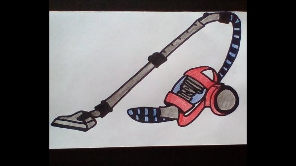 Легкий пылесос для срисовки