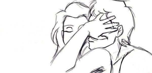 Объятия рисунок
