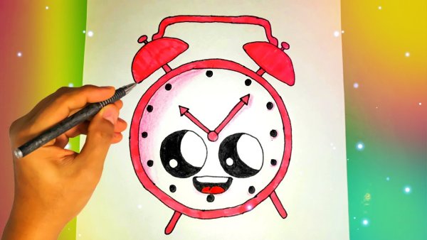 Будильник для срисовки легкий