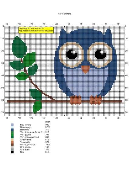 Лёгкая вышивка коестиком