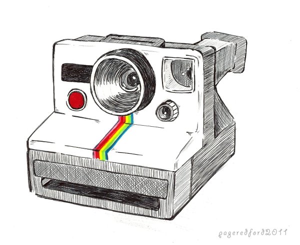 Фотоаппарат Polaroid Clipart