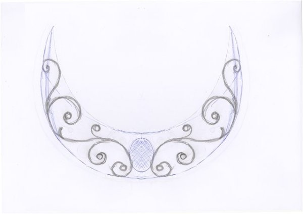 Трафареты украшений колье