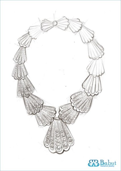 Современные украшения рисунок