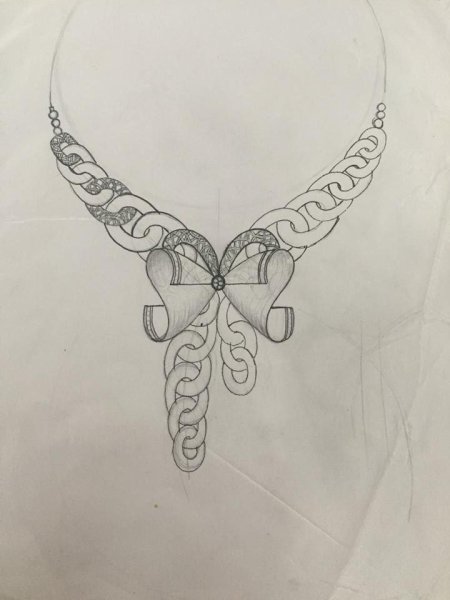 Нарисовать колье