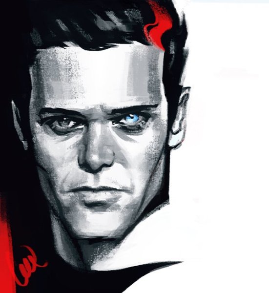 Rammstein Тилль портрет