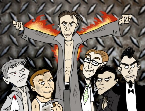 Рамштайн рисунки лёгкие