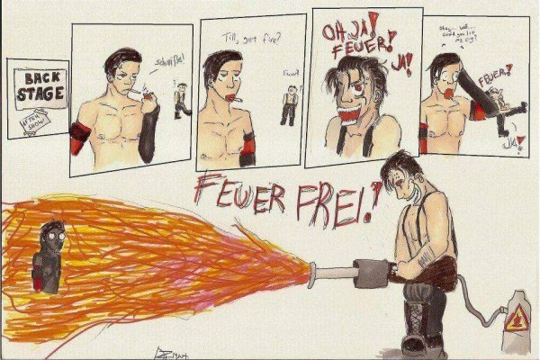 Тилль Линдеманн арт