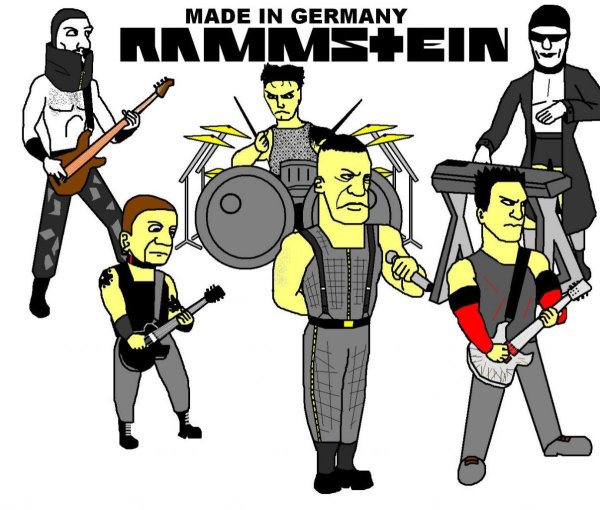 Рамштайн эскиз