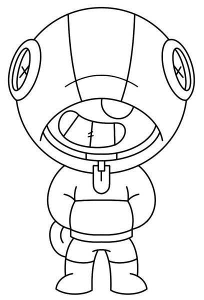 Легкий рисунок БРАВЛ старс