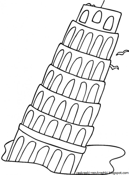 Башня карандашом